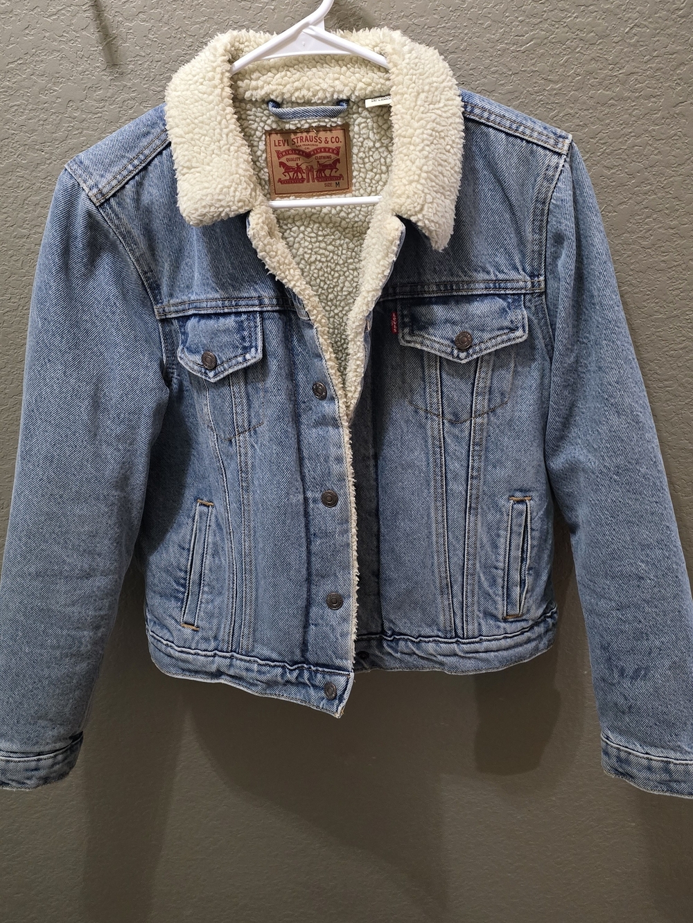 Levi's Sherpa Lined Denim Jacket